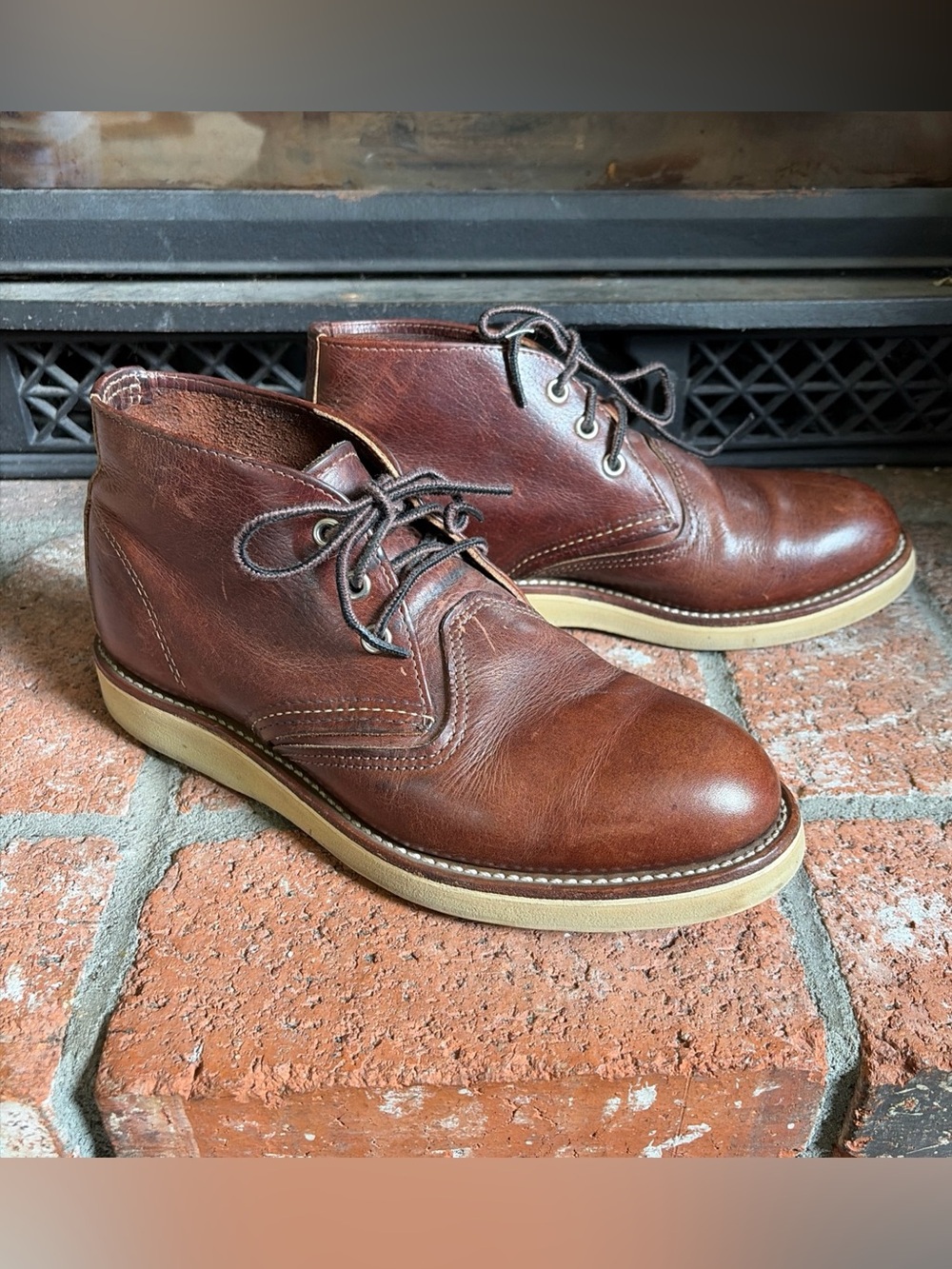 Red Wing 3141 Brown Leather Classic Chukka Boot MENS SZ 7 EU 39